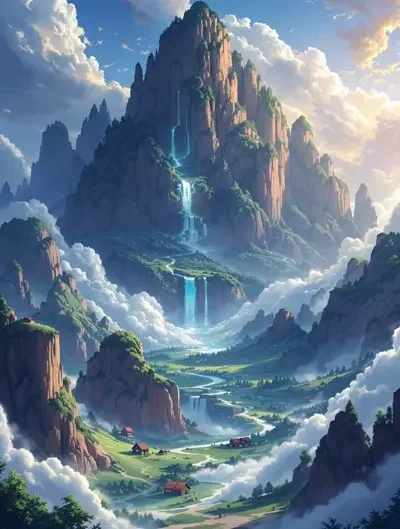 魔法大陆 奇幻番 高清海报