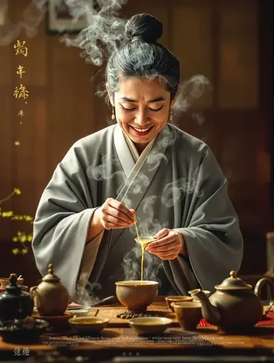 茶香时光 慢综艺 高清海报