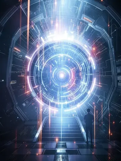 量子之门 科幻题材 高清海报