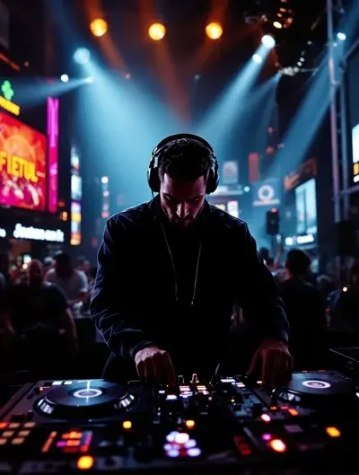 夜店DJ 都市音乐 高清海报