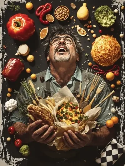 寻味人间 美食综艺 高清海报