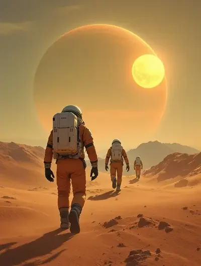 星际远征 科幻题材 高清海报