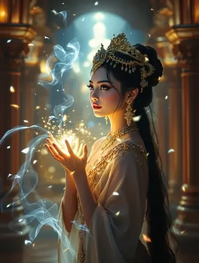 魔法公主 奇幻题材 高清海报