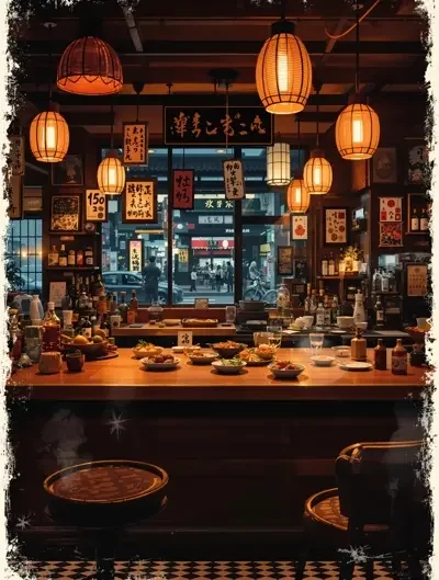 居酒屋和歌 美食题材 高清海报