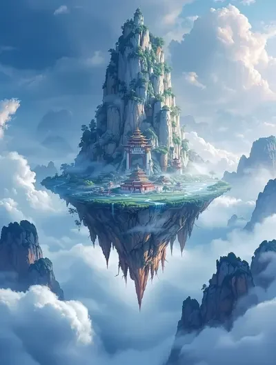 云上仙岛 仙侠剧 高清海报