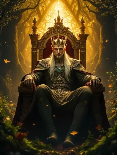 精灵王座 奇幻题材 高清海报