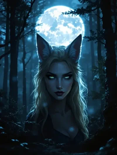 半妖之恋 奇幻题材 高清海报